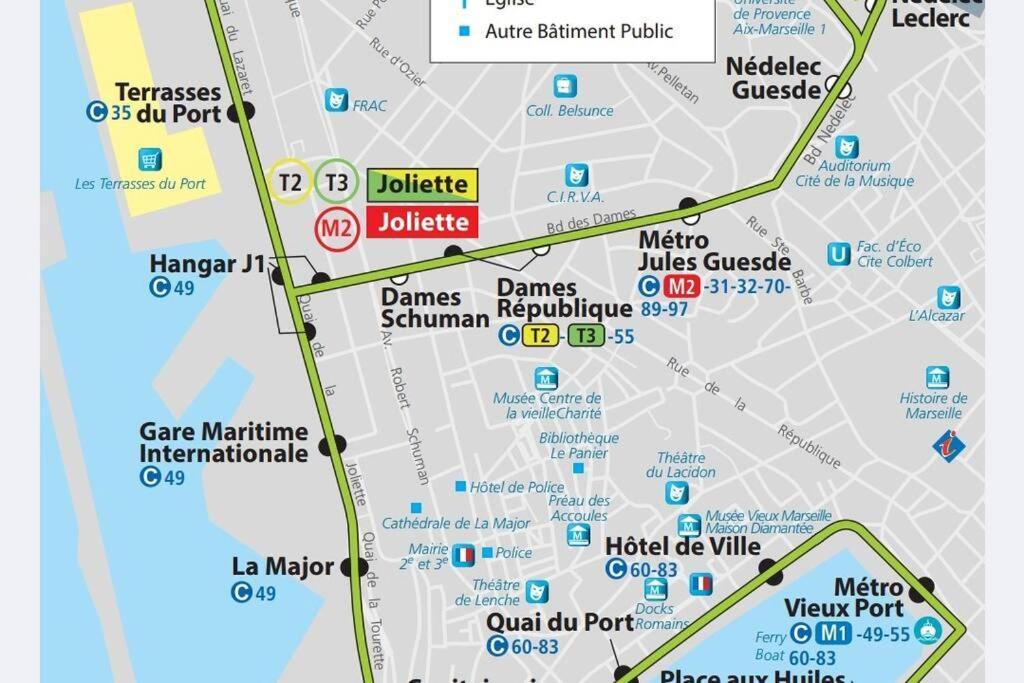 A 10 Minutes De La Plage, Charmant Studio De 25 M² Marseille Luaran gambar